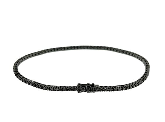 Bracciale Babila Milano in Oro bianco Diamante Black 2.70 Ct BBE2003KB195 - BBE2003KB195